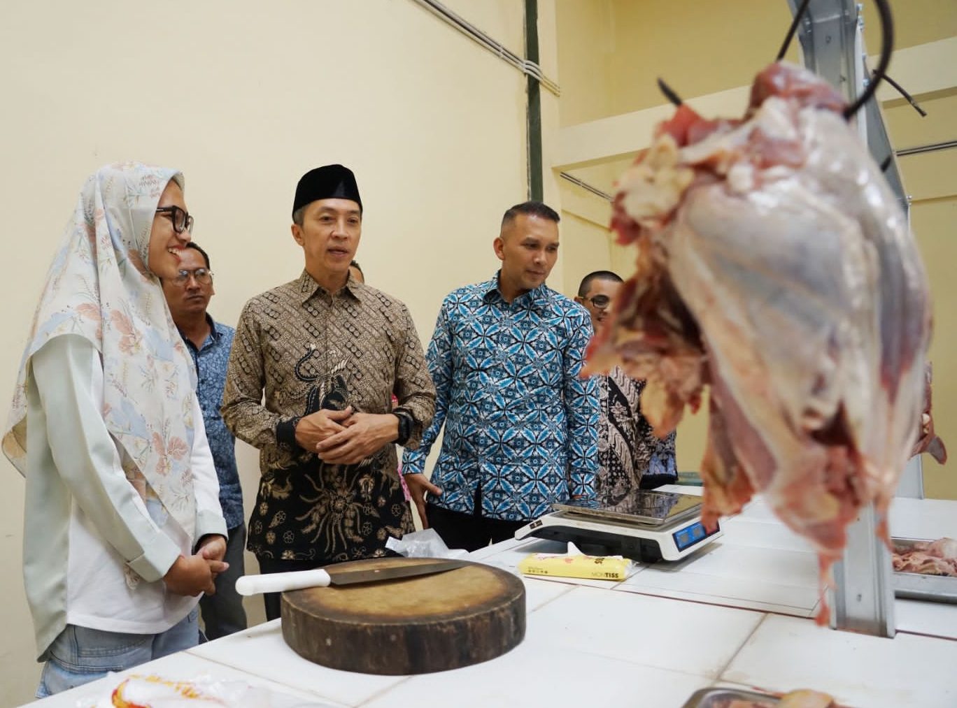 Pasar Pamoyanan Usai Diresmikan, Dedie Rachim Cek Operasional Pasar Pamoyanan
