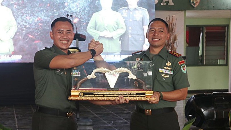 Letkol Inf. Raden Aldi Wibisono Resmi Pimpin Yonif 315/Grd