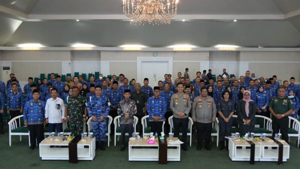 Wakil Ketua DPRD Kabupaten Bogor Agus Salim menghadiri kegiatan LPJ Kapolres Bogor