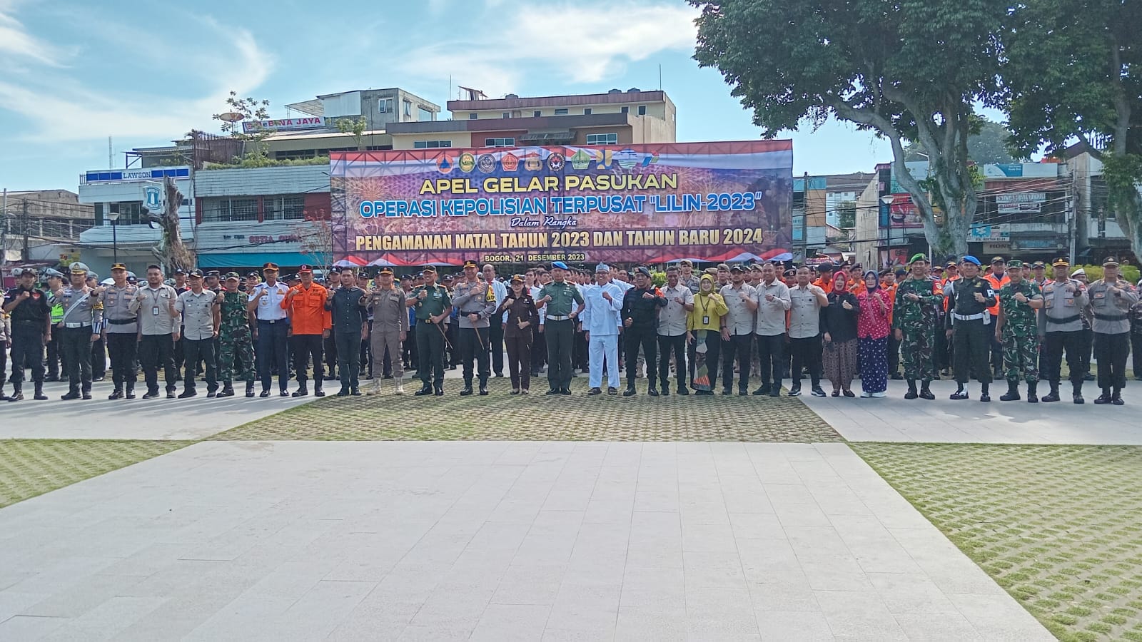 Polresta Bogor Kota Kerahkan 1.300 Personel Gabungan Amankan Nataru