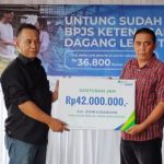 Ratusan Pegawai Informal Pasar Tekum Ditargetkan Jadi Peserta BPJS Ketenagakerjaan