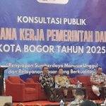 Baperinda Gelar Konsultasi Publik RKPD Kota Bogor 2025