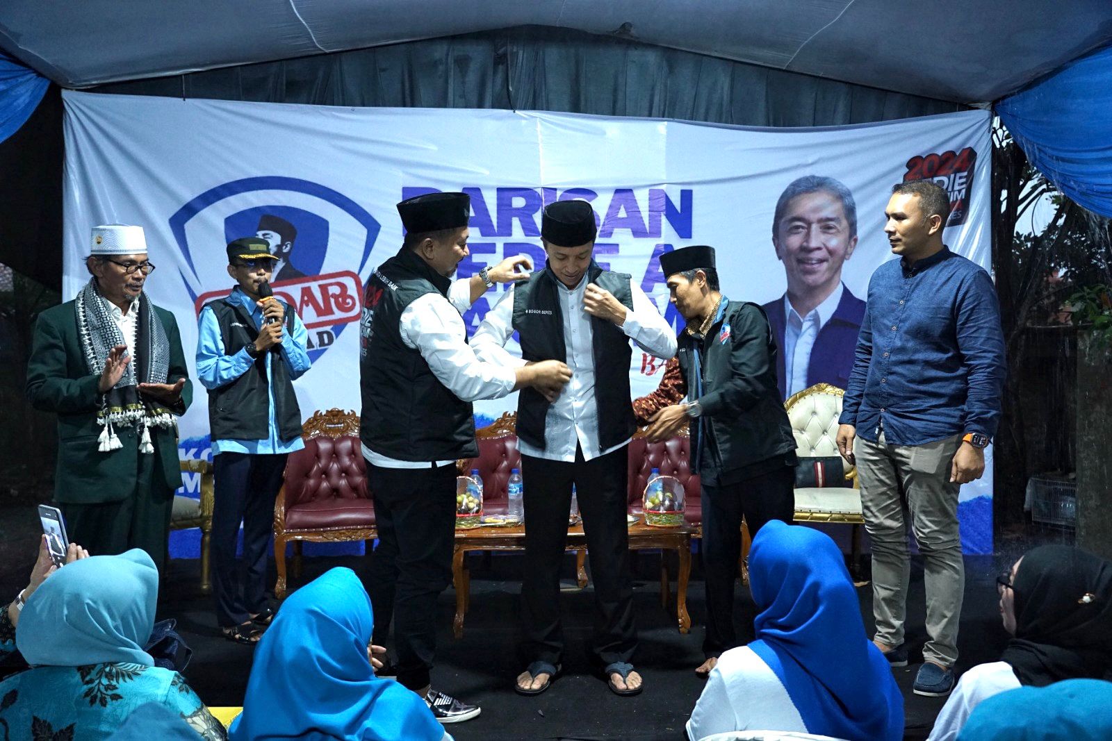 Relawan BADAR Kumpulkan 68 Koordinator Kelurahan Dukung Total Dedie Rachim di Pilkada 2024