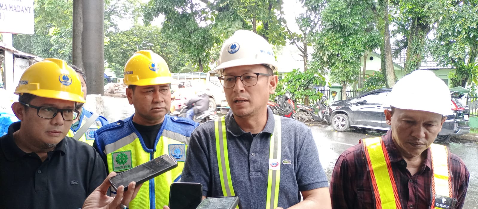 Perumda Tirta Pakuan Minta Kontraktor Kebut Pemasangan Pipa di Gunung Batu