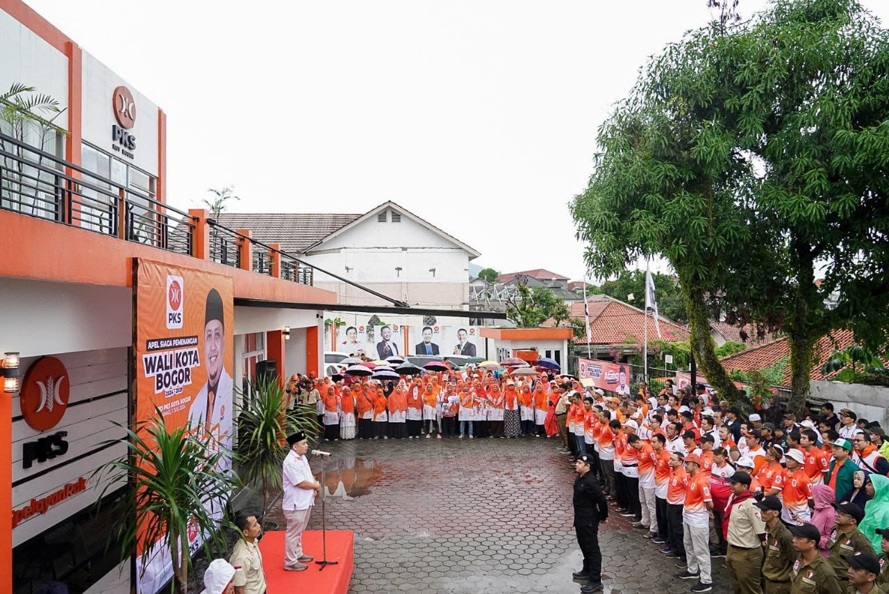Ribuan Kader PKS Kota Bogor Rapatkan Barisan Siap Menangkan Pilkada 2024