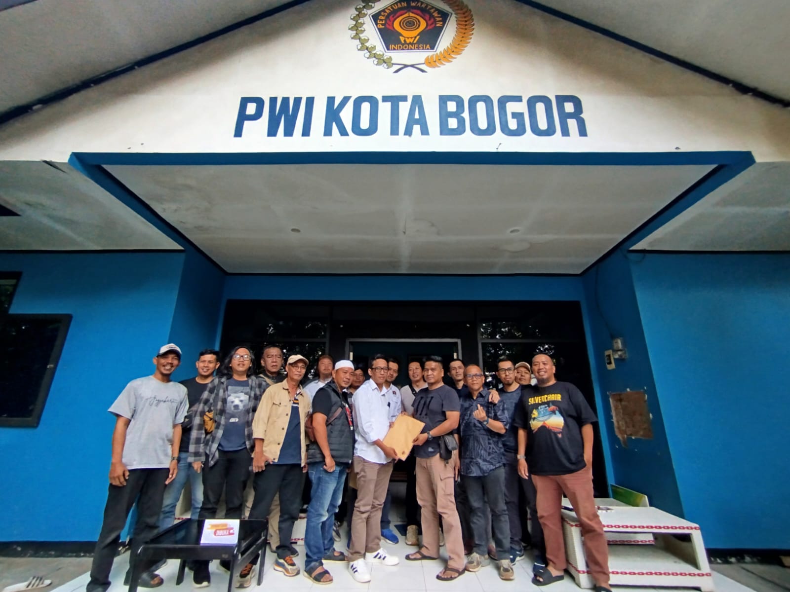 Daftar Calon Ketua PWI Kota Bogor di Hari Terakhir, Aldho Didampingi Pendukungnya