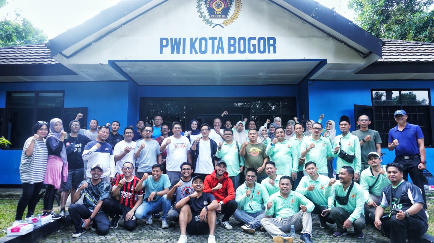 Jadi Inspirasi, Jumat Sehat PWI Diikuti Perumda PPJ Kota Bogor